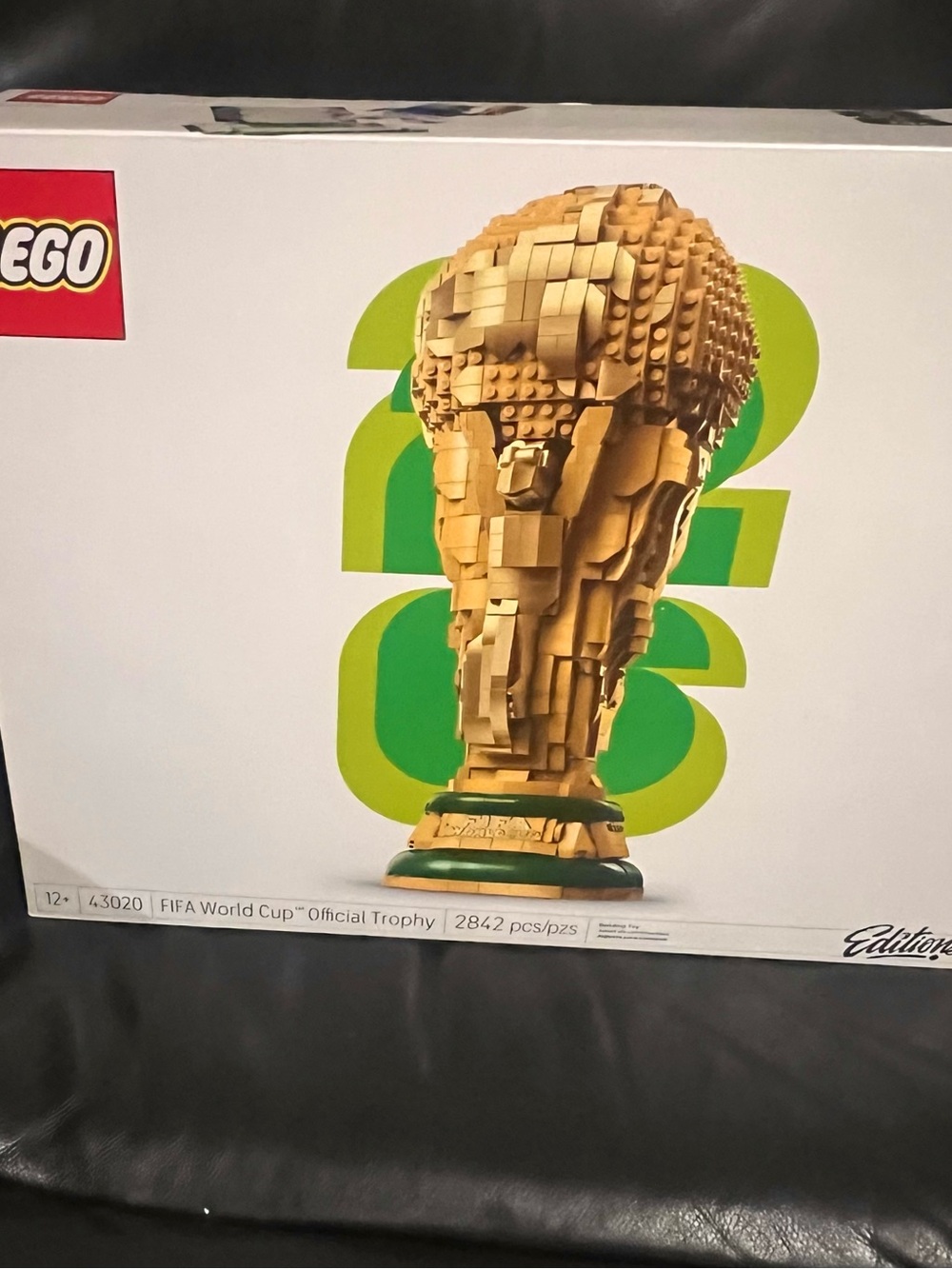 Lego Gold FIFA 4320 World Cup Official Trophy 2026